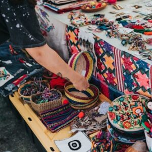 Colorful Textile Wall Hangings